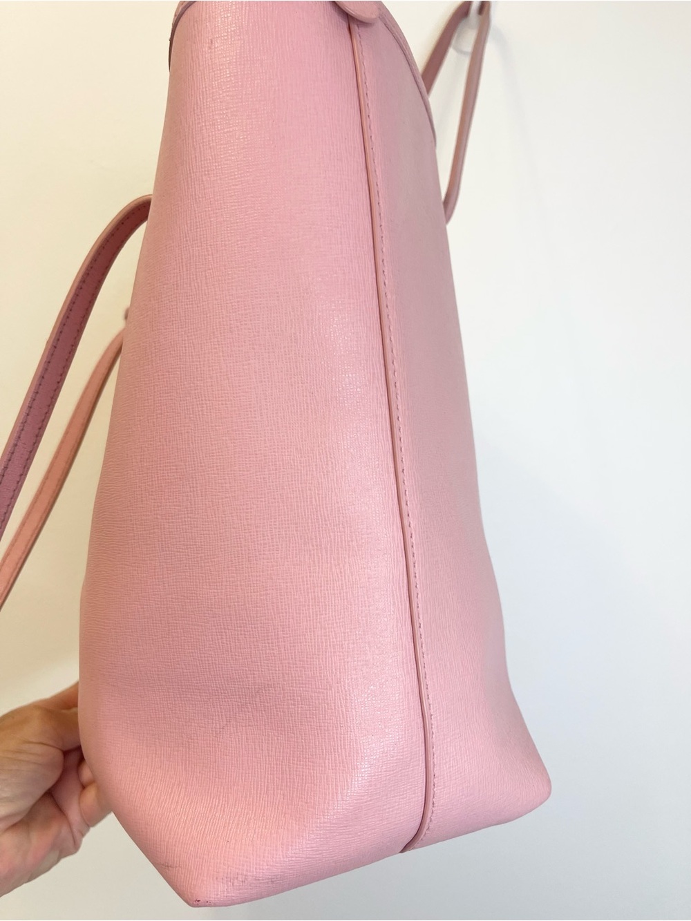 Furla Ariana Saffiano Leather Tote with Gold Logo - Picture 17 of 17